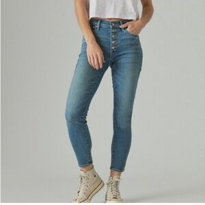 Lucky Brand Jeans Button-fly Bridgette Highwaist